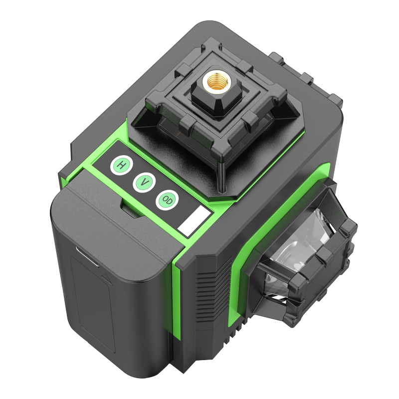 Laser Level 16 Lines 4D Green - เครื่องวัดระดับแสงเลเซอร์ขนาดเล็ก 3/4D ราคาดีที่สุด 12/16 เส้น เลเซอร์สีเขียวหมุนทรงพลังพิเศษสำหรับใช้งานในอุตสาหกรรม