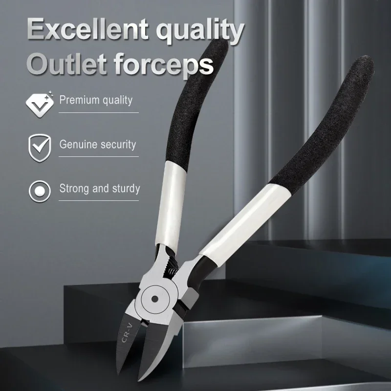 Automatic Wire Stripper Cutter - 5/6 นิ้ว Cr-V มินิอิเล็กทรอนิกส์คีมตัดสายไฟเส้นทแยงมุมคีมตัดด้านข้างพลาสติกสาย Nipper DIY