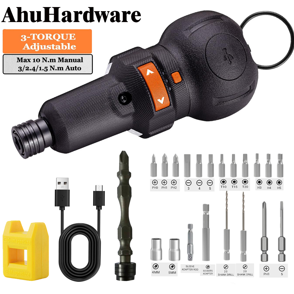 Electric Screwdriver Rechargeable Usb - ไขควงไฟฟ้าไร้สายแบบชาร์จไฟได้ 800mah แบตเตอรี่ลิเธียมมินิสว่าน 3.6V ชุดเครื่องมือไฟฟ้าการบํารุงรักษาในครัวเรือนซ่อม