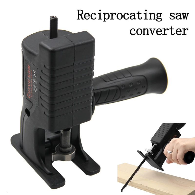 Reciprocating Saw Attachment Drill - สว่านไฟฟ้าแบบใช้มือถือถึงเลื่อยลูกสูบชุดอุปกรณ์เสริมเครื่องมือไฟฟ้าแบบใช้มือถือของช่างไม้ขนาดเล็ก