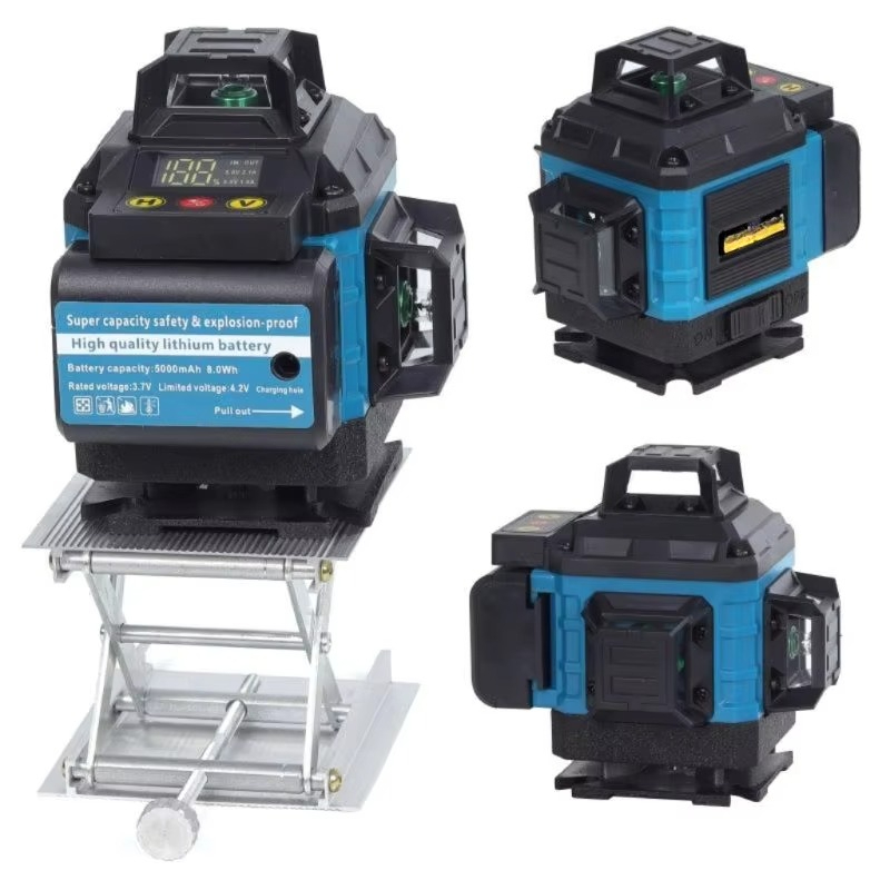 Laser Level 16 Lines 4D Green - เครื่องระดับเลเซอร์ดิจิตอล 16 เส้น 4 มิติ สีเขียว