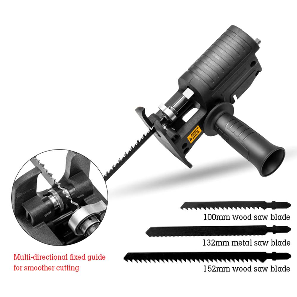 อะแดปเตอร์เลื่อยลูกสูบแบบพกพา  - Reciprocating Saw Attachment Drill บทวิจารณ์และราคา
