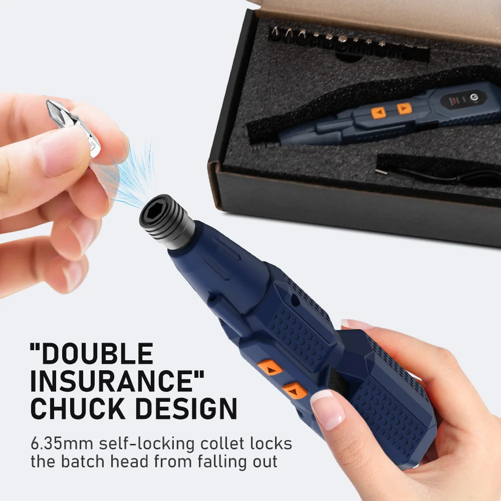 ไขควงไฟฟ้าไร้สายชุด 4.2V ไขควง - Electric Screwdriver Rechargeable Usb บทวิจารณ์และราคา