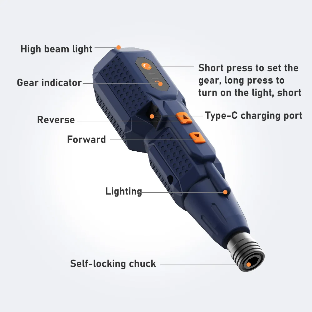 ไขควงไฟฟ้าไร้สายชุด 4.2V ไขควง - Electric Screwdriver Rechargeable Usb บทวิจารณ์และราคา