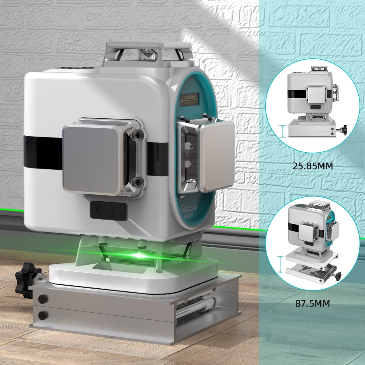 เลเซอร์ระดับแสงสีเขียว DS04CG  - Laser Level 16 Lines 4D Green บทวิจารณ์และราคา