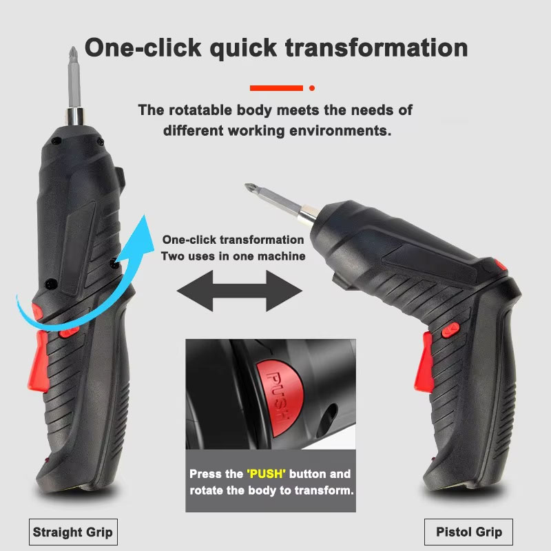 ชุดไขควงไฟฟ้า 3.6V เครื่องมือไ - Electric Screwdriver Rechargeable Usb บทวิจารณ์และราคา