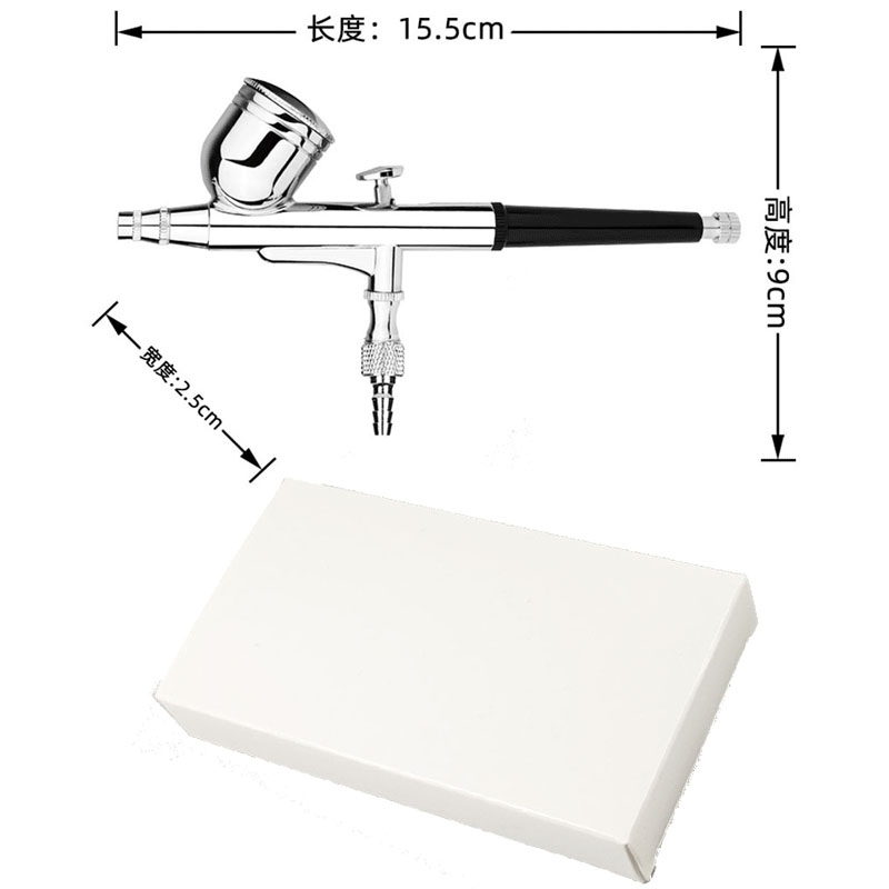 ปืนพ่นสีแบบมินิแอร์บรัชแบบสองห - Airbrush Kit With Mini Compressor บทวิจารณ์และราคา