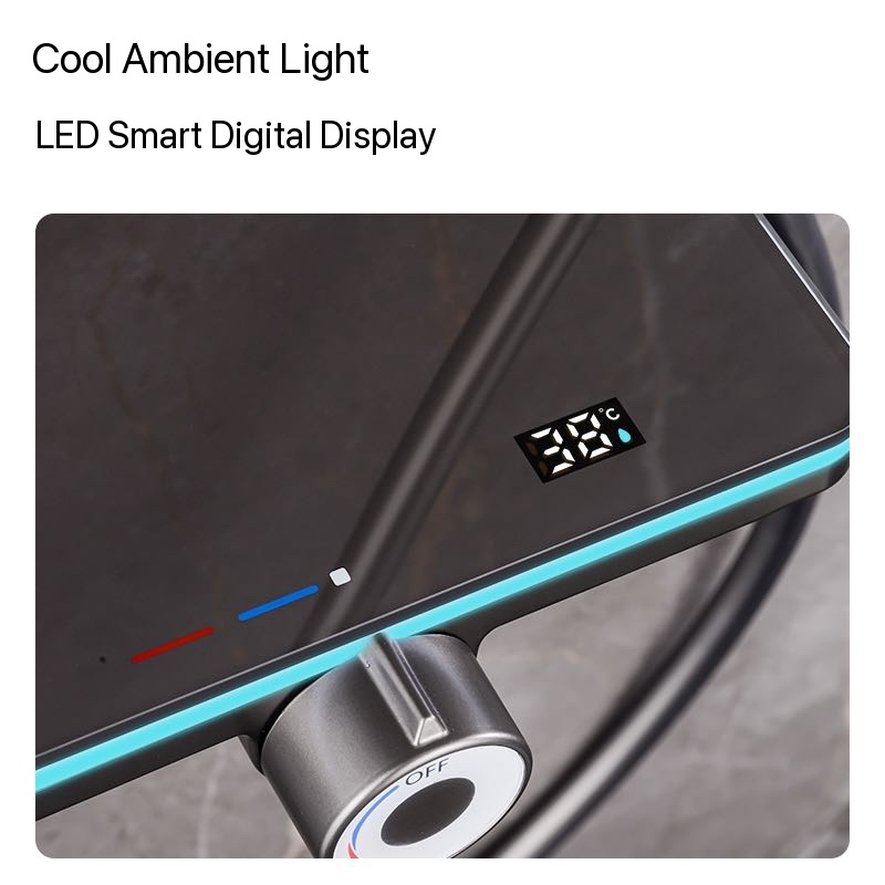 ชุดฝักบัวอาบน้ำพร้อมไฟ Ambient - Plumbing บทวิจารณ์และราคา