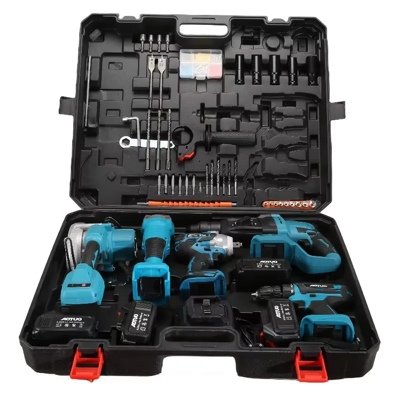 ชุดเครื่องมือไฟฟ้าไร้สายแบบไม่ - Brushless Angle Grinder Battery Powered บทวิจารณ์และราคา