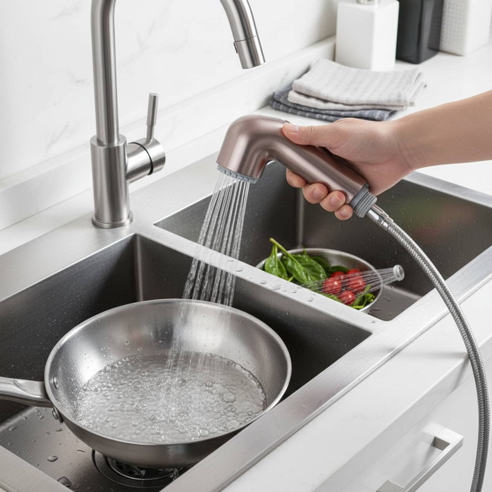 หัวก๊อกน้ำ 2 ฟังก์ชั่น หัวฉีดพ - Plumbing บทวิจารณ์และราคา