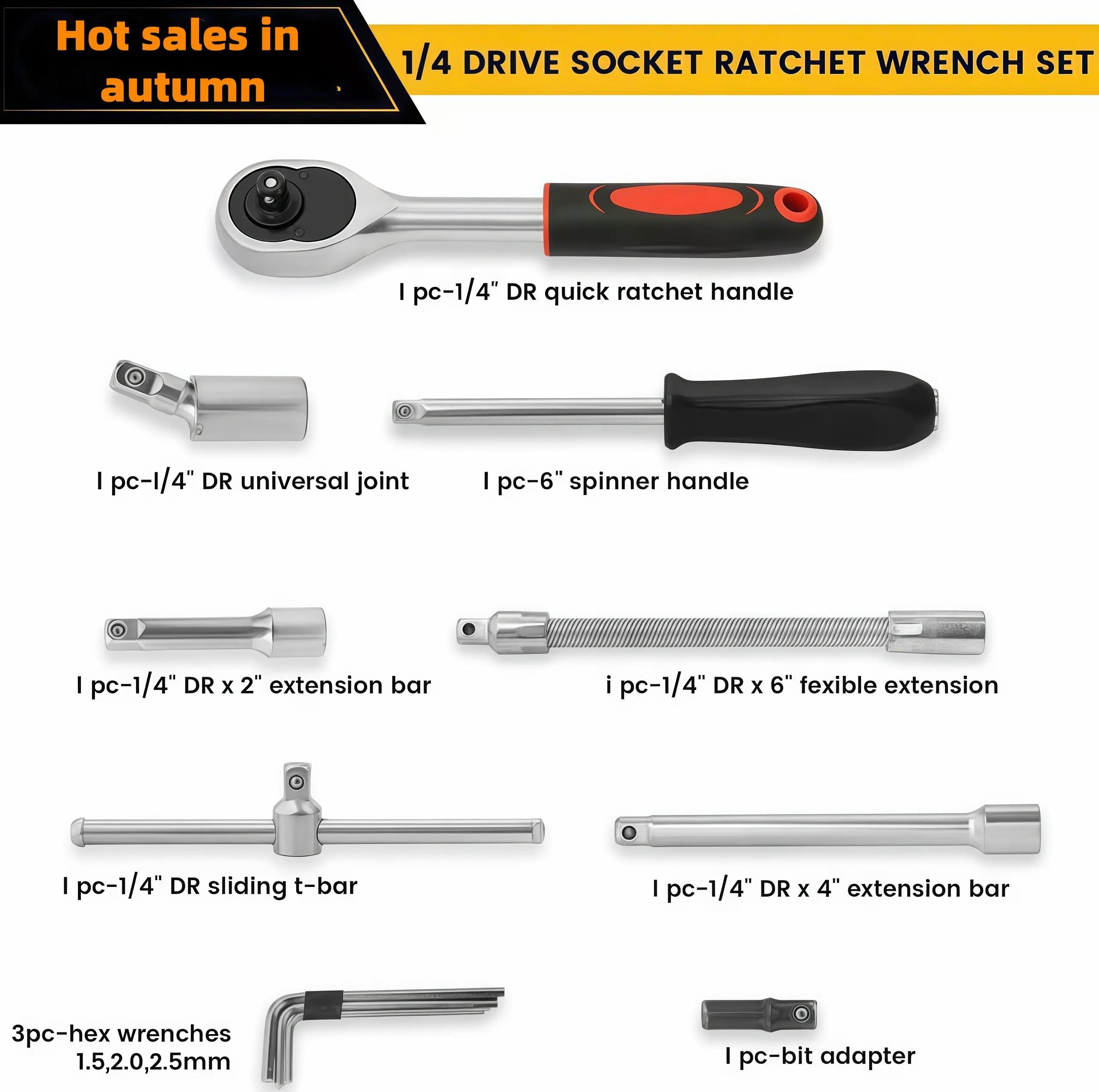 ชุดประแจบล็อกเมตริก 46 ชิ้น ชุ - Hand Tools บทวิจารณ์และราคา