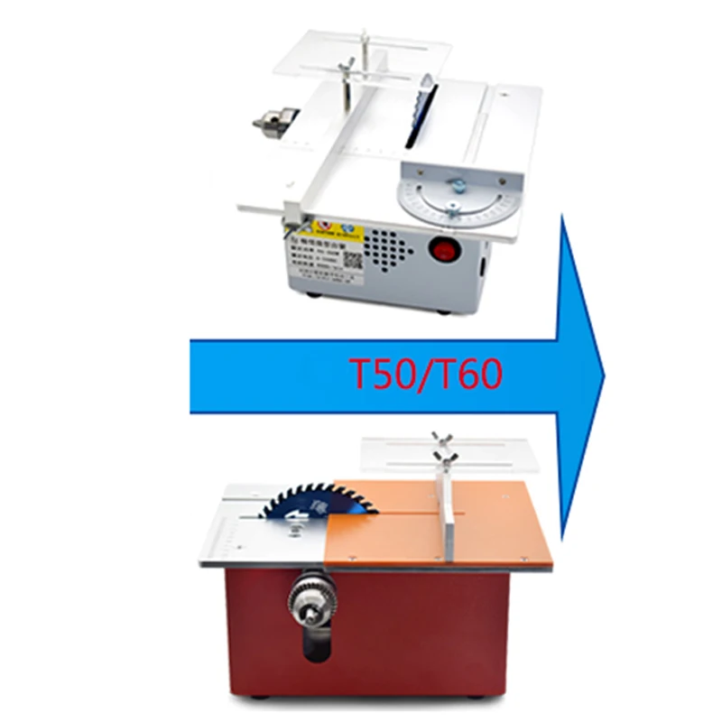 T50/T60 MINI DIY ขนาดเล็กเครื่ - Mini Table Saw For Woodworking บทวิจารณ์และราคา