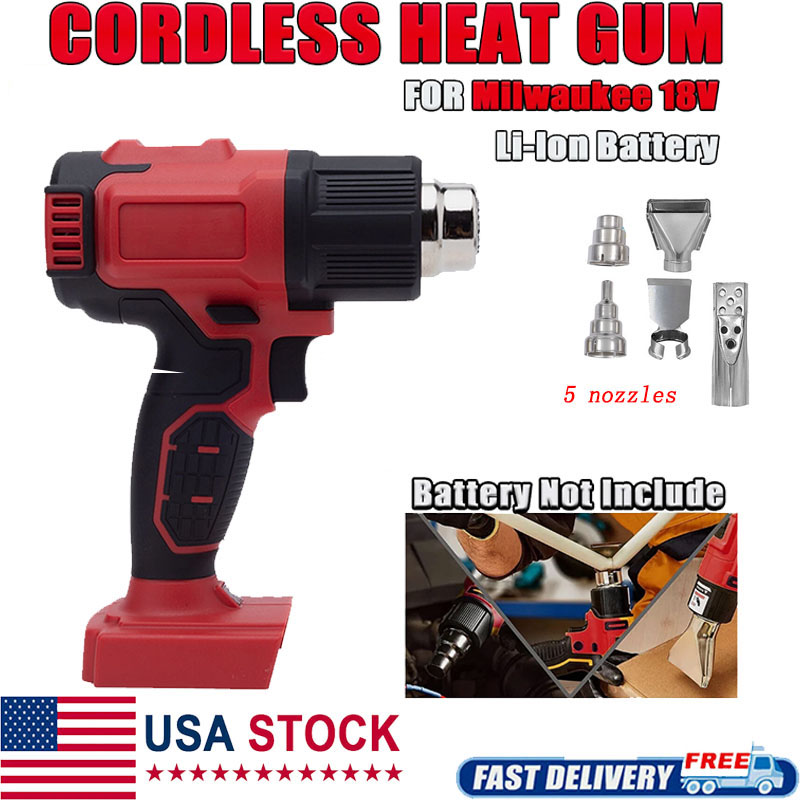 ปืนเป่าลมร้อนไร้สาย ใช้ได้กับแ - Cordless Heat Gun For Shrink Tubing บทวิจารณ์และราคา