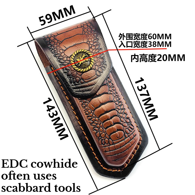 ปลอกมีดหนังวัวพับได้ อุปกรณ์อเ - Hand Tools บทวิจารณ์และราคา