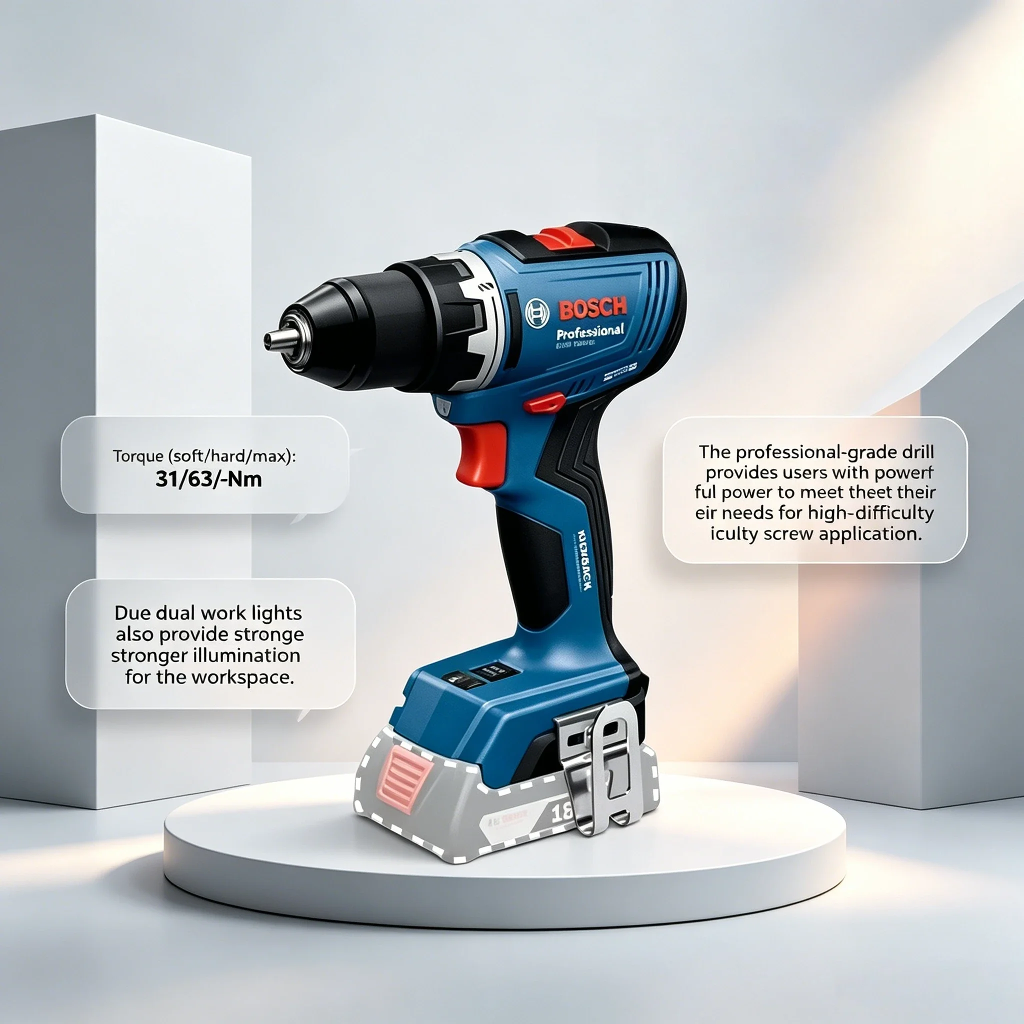 บ๊อช GSR 18V-65 สว่านไร้สายแบบ - Brushless Cordless Electric Drill 18V บทวิจารณ์และราคา