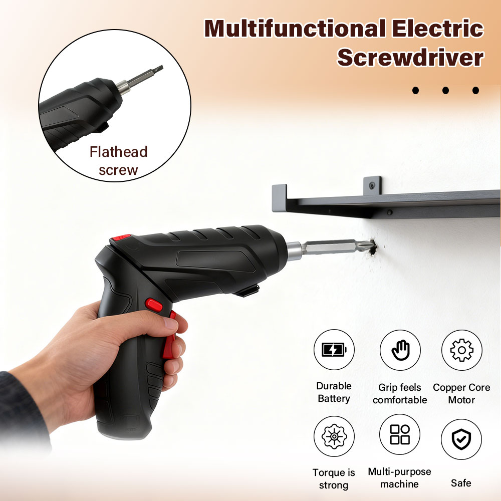 ชุดไขควงไฟฟ้าไร้สายแบบชาร์จได้ - Electric Screwdriver Rechargeable Usb บทวิจารณ์และราคา
