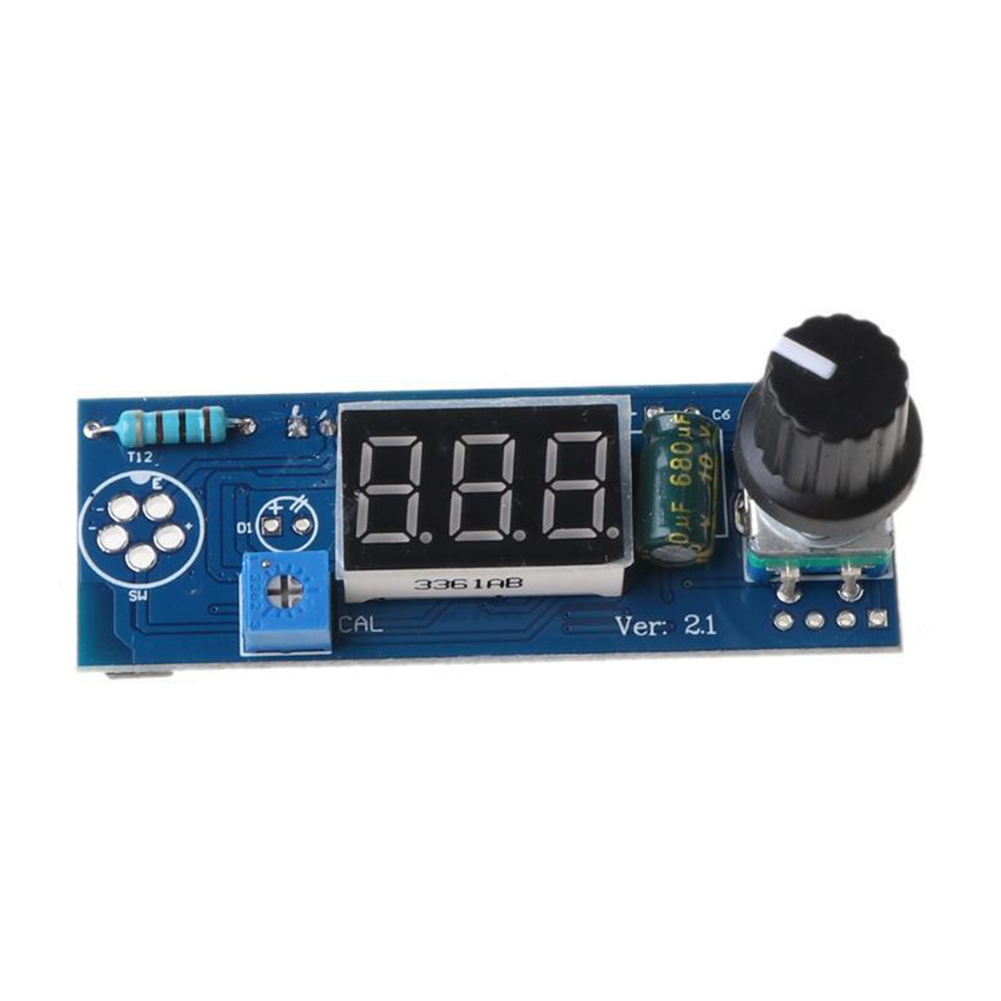 ชุดควบคุมอุณหภูมิสถานีเครื่องเ - Digital Soldering Station T12 บทวิจารณ์และราคา