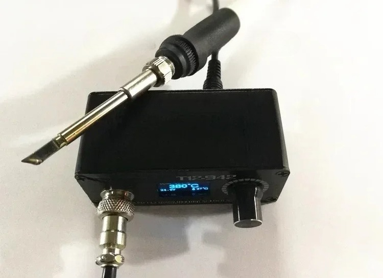 MINI T12 STC OLED สถานีบัดกรีด - Digital Soldering Station T12 บทวิจารณ์และราคา