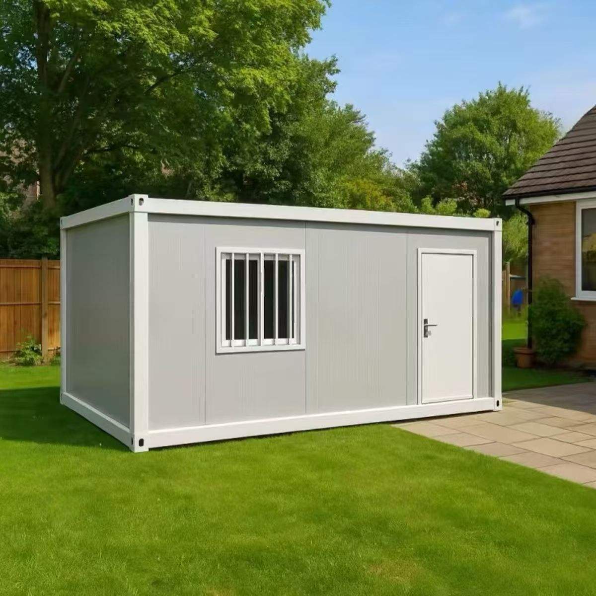 บ้านสำนักงานเคลื่อนที่ทรงสี่เห - Garden Tools บทวิจารณ์และราคา