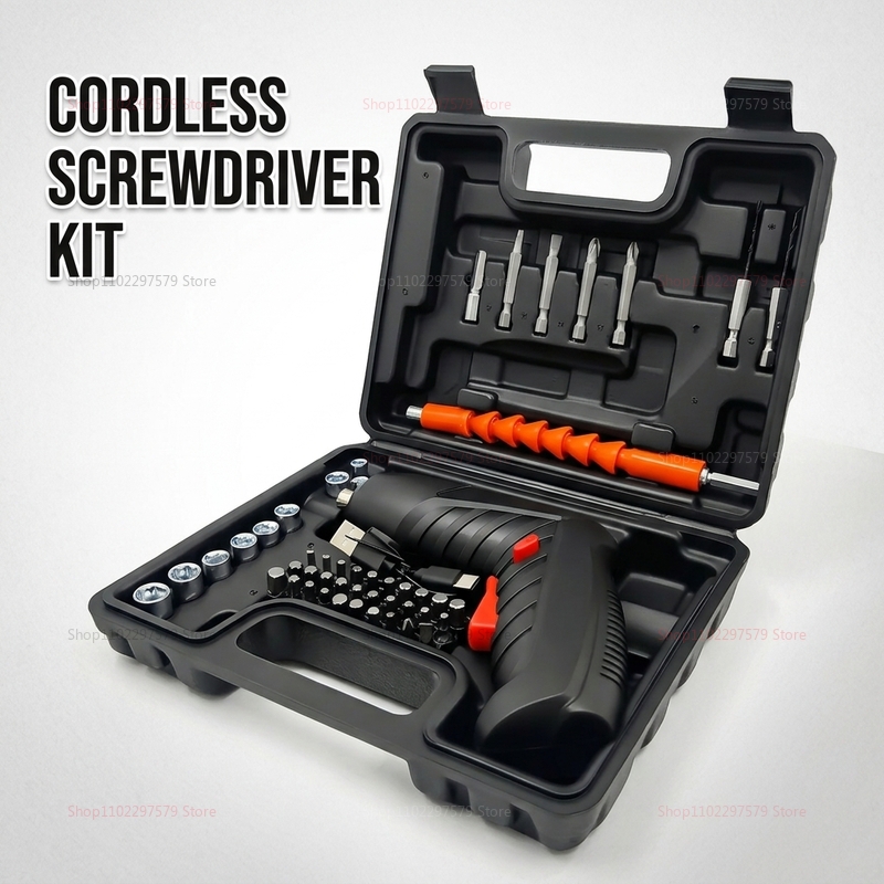 ชุดไขควงไฟฟ้าแบบชาร์จได้ 47 ชิ - Electric Screwdriver Rechargeable Usb บทวิจารณ์และราคา