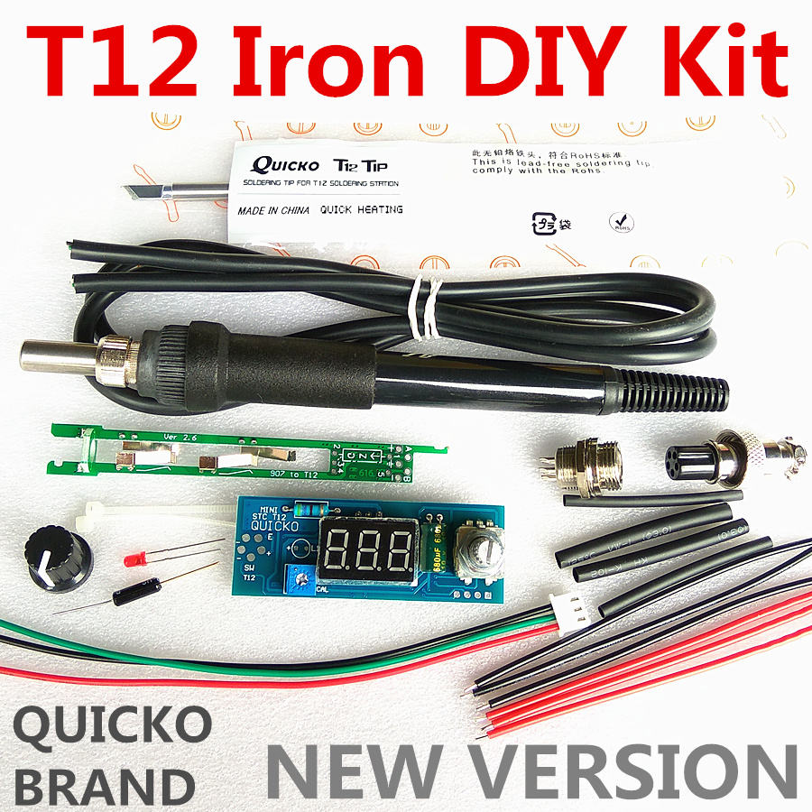 STC-T12 บัดกรีเหล็กชุด DIY/หน่ - Digital Soldering Station T12 บทวิจารณ์และราคา