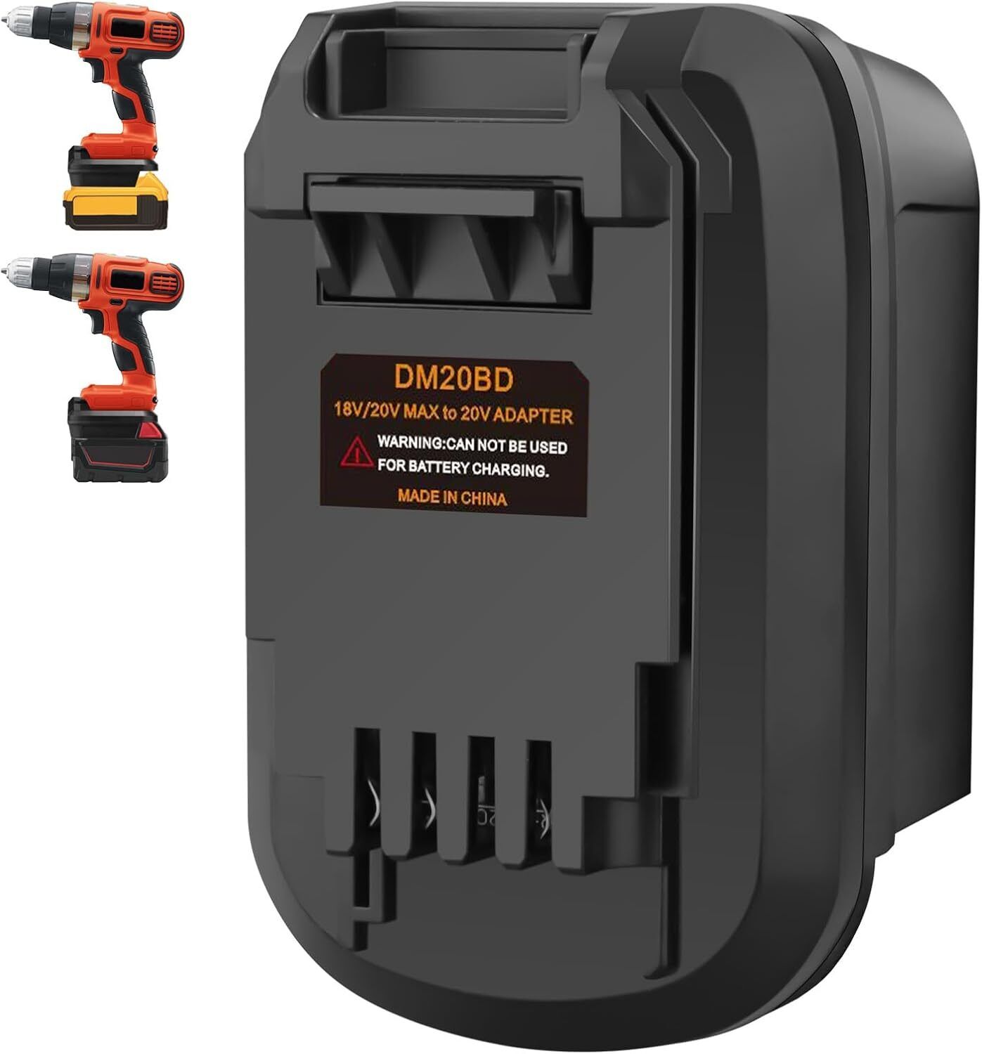DM20BD อะแดปเตอร์แบตเตอรี่สำหร - Brushless Cordless Electric Drill 18V บทวิจารณ์และราคา