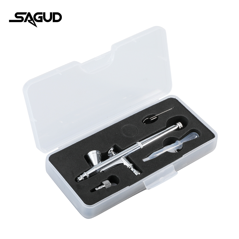 SAGUD Airbrush รุ่น SD-135 0.2 - Airbrush Kit With Mini Compressor บทวิจารณ์และราคา