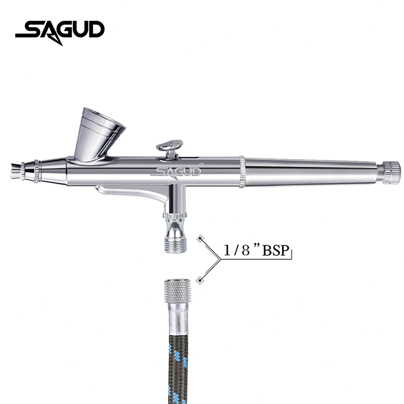 SAGUD Airbrush รุ่น SD-135 0.2 - Airbrush Kit With Mini Compressor บทวิจารณ์และราคา