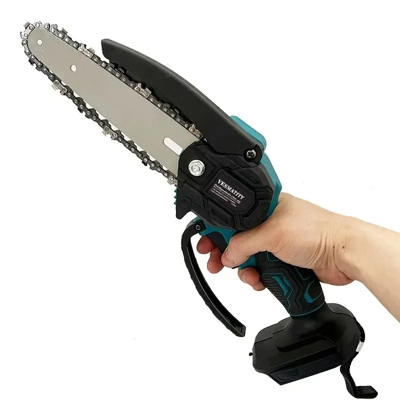 เลื่อยโซ่ไฟฟ้าไร้สาย VESMATITY - Mini Electric Chainsaw 6 Inch บทวิจารณ์และราคา