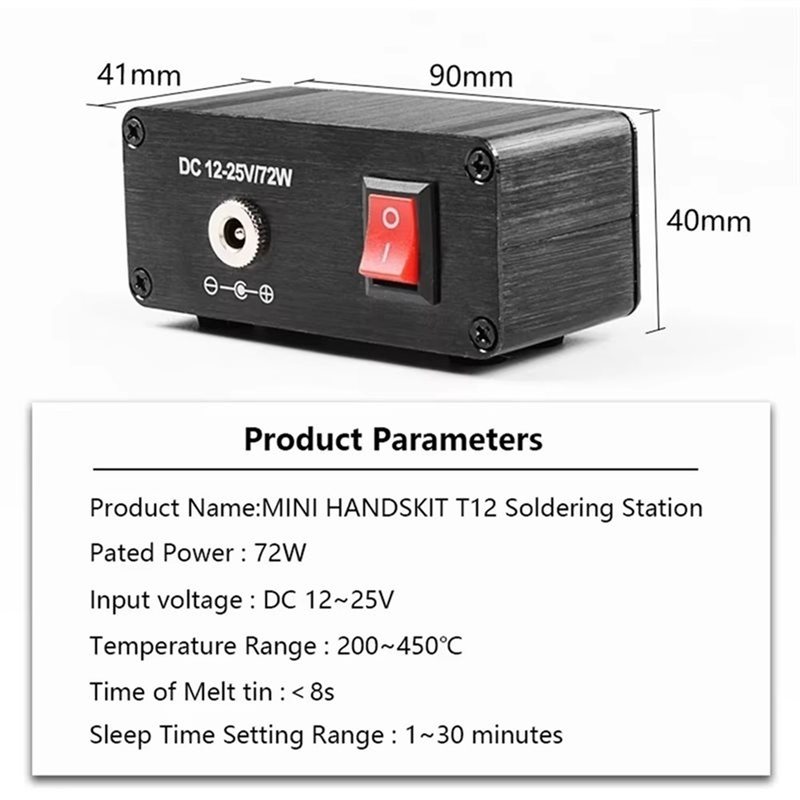 AB11-T12 สำหรับงานซ่อมแซมภายใน - Digital Soldering Station T12 บทวิจารณ์และราคา