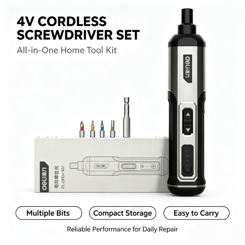 เดลี่ ชุดไขควงไฟฟ้าไร้สาย 4V 3 - Electric Screwdriver Rechargeable Usb บทวิจารณ์และราคา