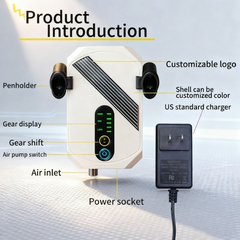 เครื่องอัดอากาศสำหรับแอร์บรัช  - Airbrush Kit With Mini Compressor บทวิจารณ์และราคา