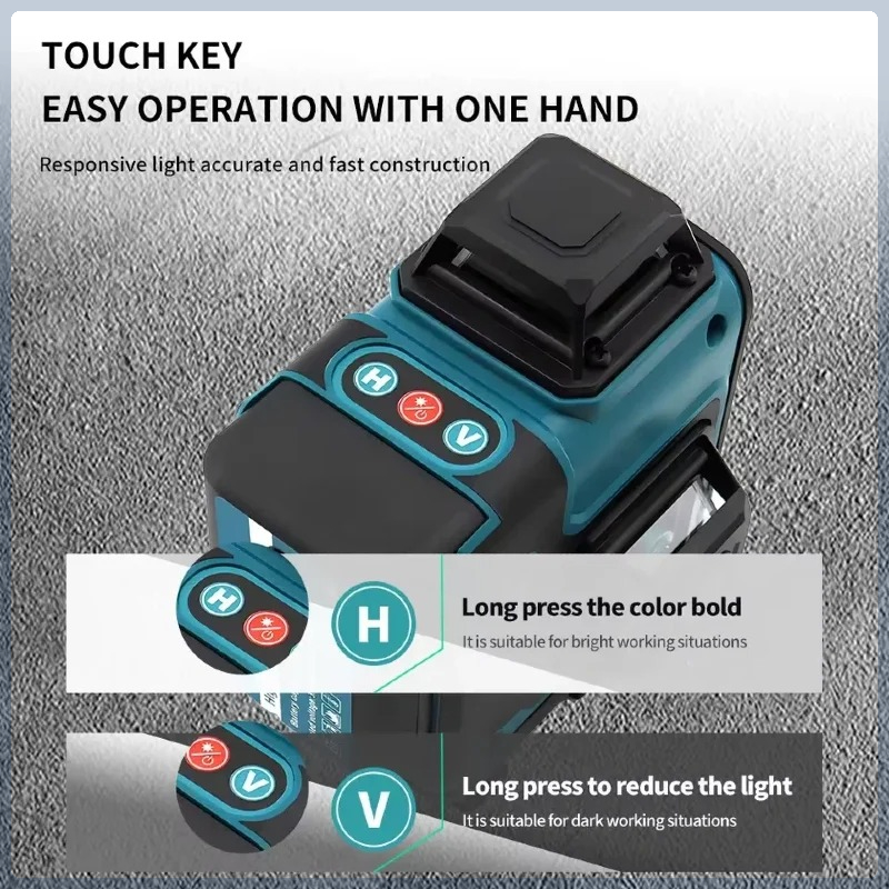 แบตเตอรี่มาคิต้า เซฟ มัลติ-โพร - Laser Level 16 Lines 4D Green บทวิจารณ์และราคา