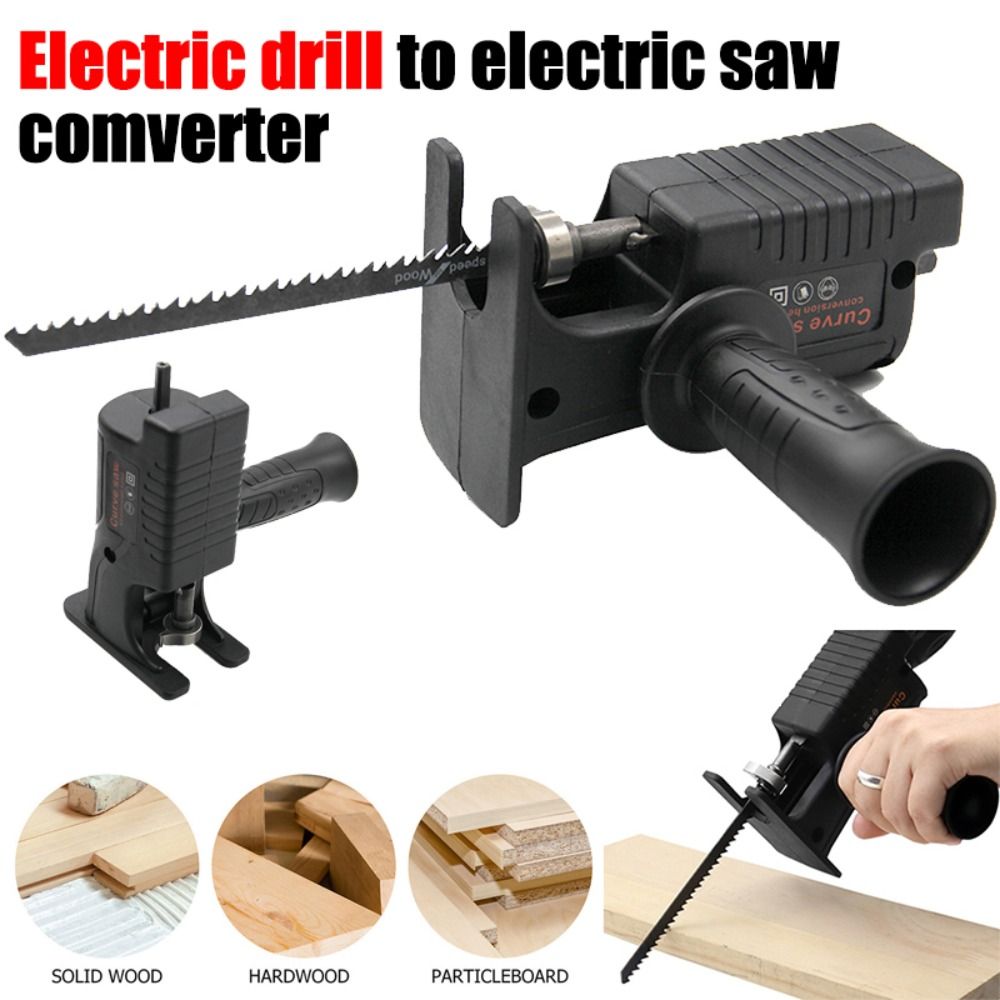 อะแดปเตอร์เลื่อยสว่านแบบควิกชั - Reciprocating Saw Attachment Drill บทวิจารณ์และราคา