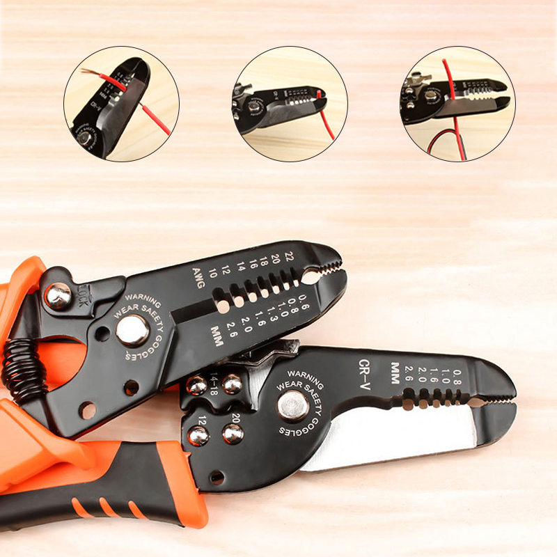 175 มม.ปอก CRIMPING คีม Wire S - Automatic Wire Stripper Cutter บทวิจารณ์และราคา