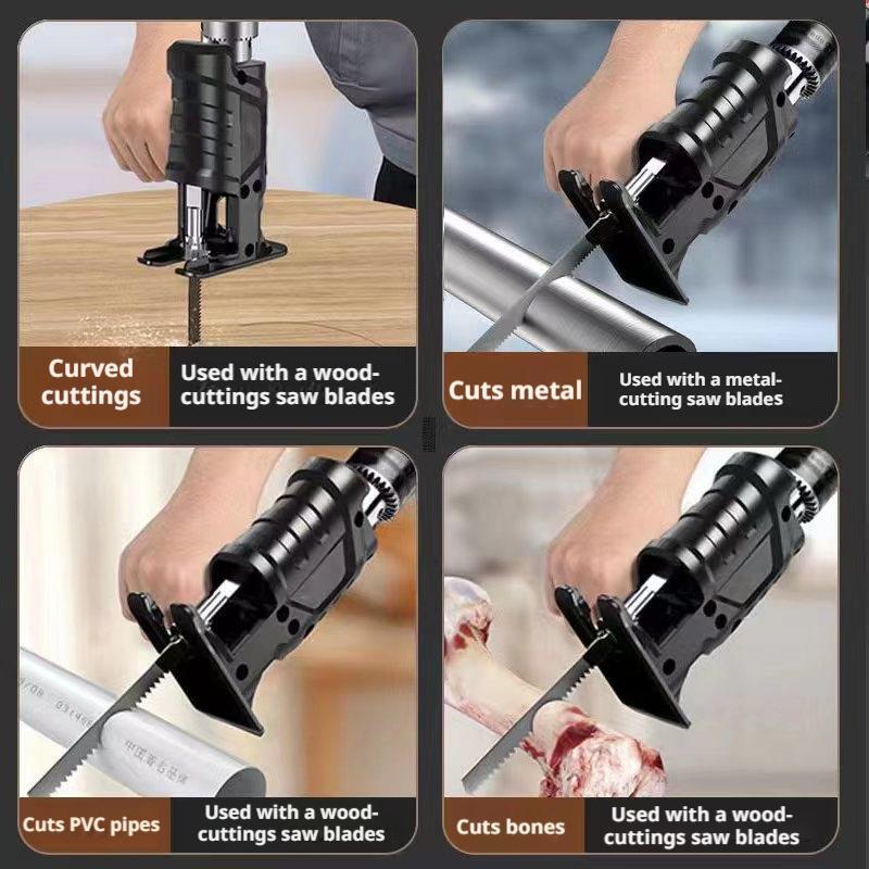 อะแดปเตอร์เลื่อยลูกสูบสำหรับสว - Reciprocating Saw Attachment Drill บทวิจารณ์และราคา