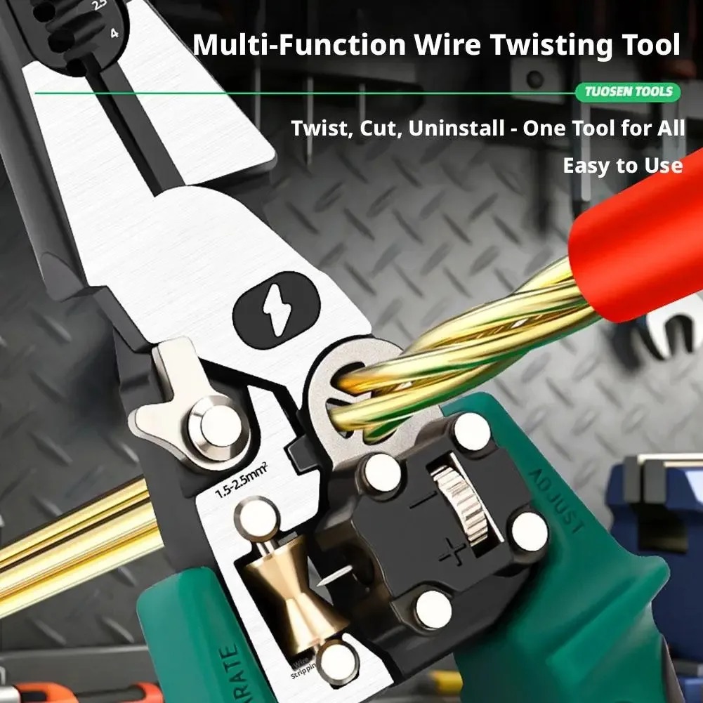 คีมช่างไฟฟ้าพร้อมเครื่องทดสอบแ - Automatic Wire Stripper Cutter บทวิจารณ์และราคา