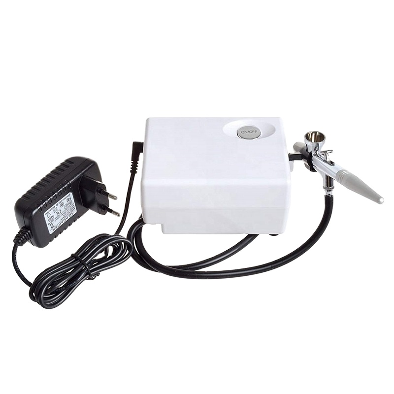 ชุดพ่นสีแอโรกราฟ BT-16 รุ่นมือ - Airbrush Kit With Mini Compressor บทวิจารณ์และราคา
