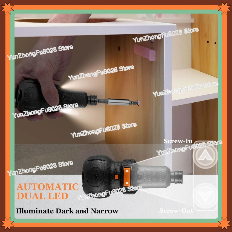ไขควงไฟฟ้า 4V, 400 รอบต่อนาที, - Electric Screwdriver Rechargeable Usb บทวิจารณ์และราคา