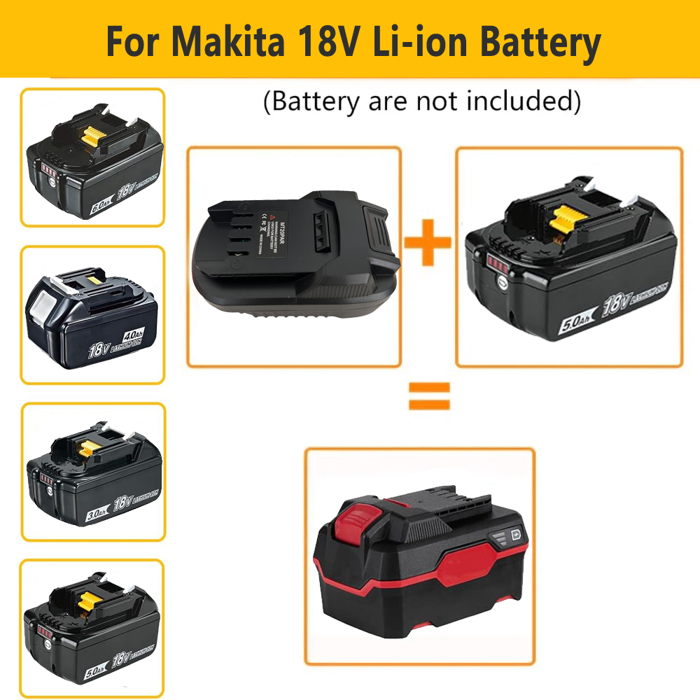 ตัวแปลงแบตเตอรี่แปลงสำหรับแบตเ - Brushless Cordless Electric Drill 18V บทวิจารณ์และราคา