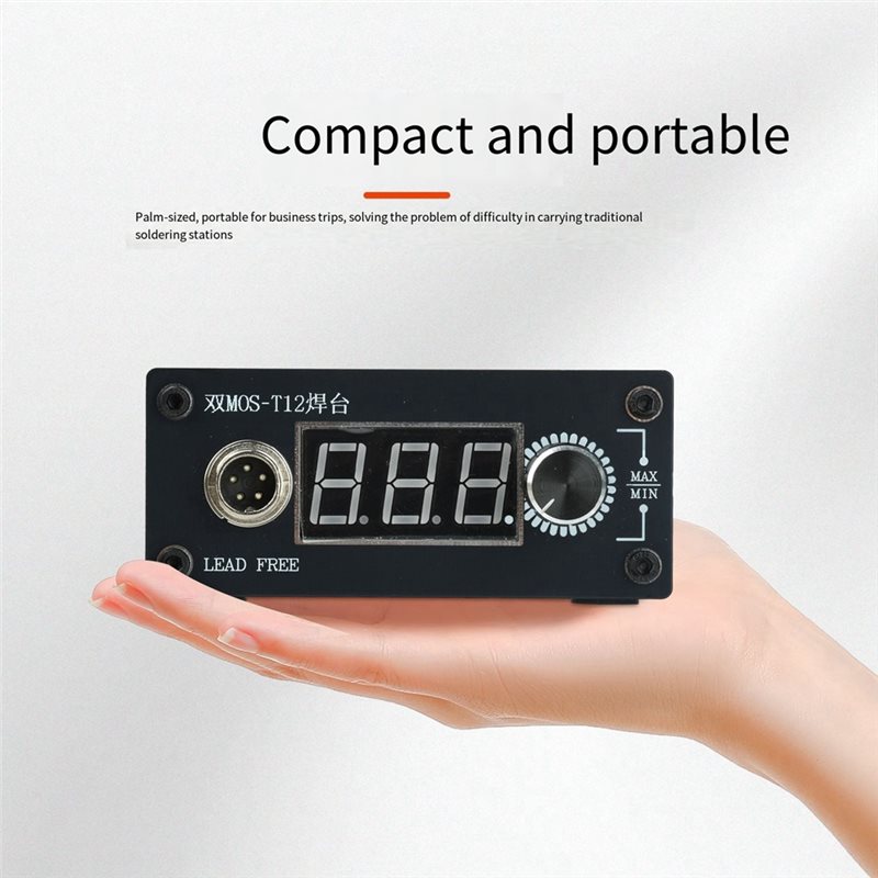 ABYN-ดิจิตอล T12 ชุดสถานีหัวแร - Digital Soldering Station T12 บทวิจารณ์และราคา