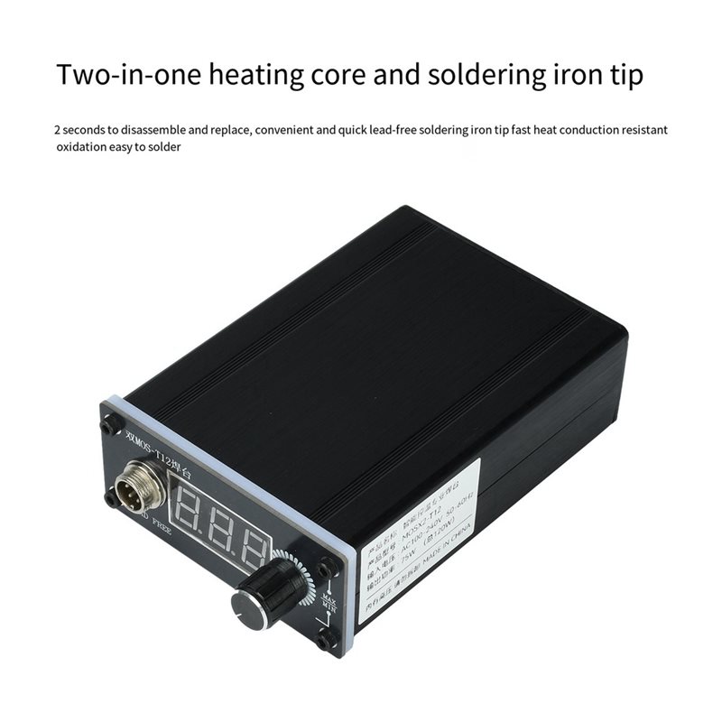 ABYN-ดิจิตอล T12 ชุดสถานีหัวแร - Digital Soldering Station T12 บทวิจารณ์และราคา