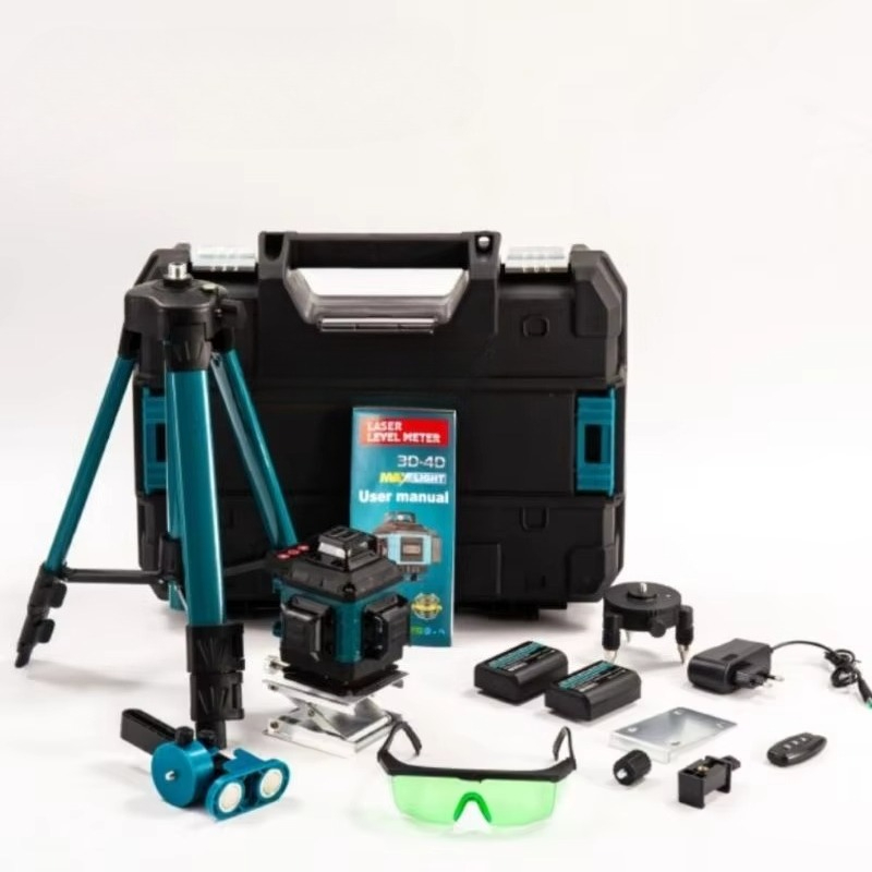 เครื่องระดับเลเซอร์ดิจิตอล 16  - Laser Level 16 Lines 4D Green บทวิจารณ์และราคา
