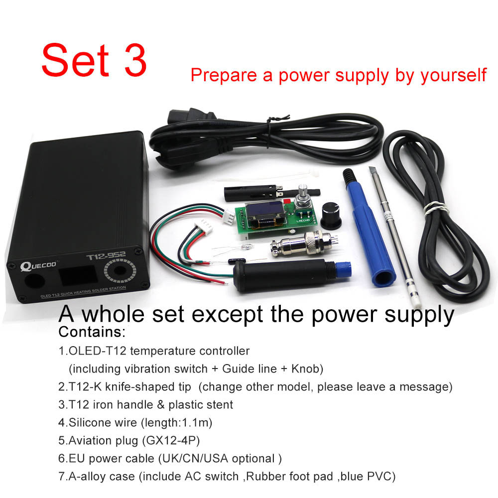 T12 STC-OLED soldering Station - Digital Soldering Station T12 บทวิจารณ์และราคา