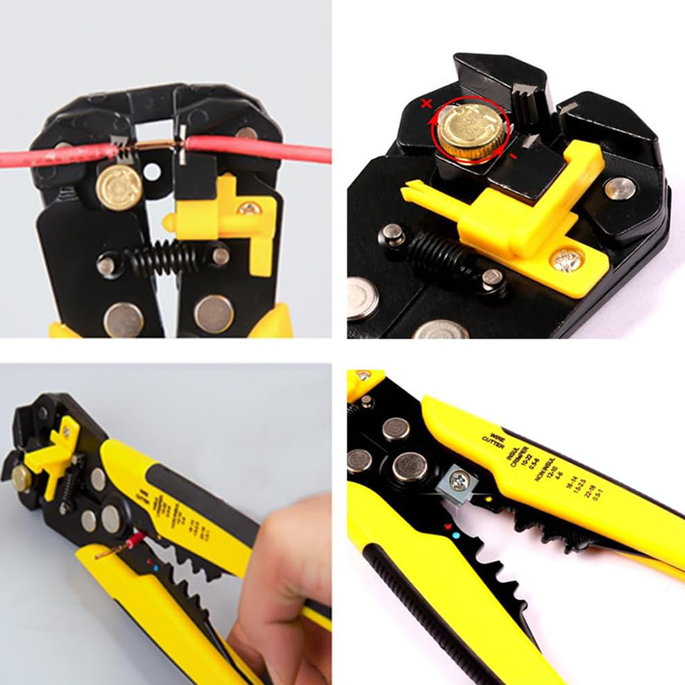 เครื่องมือปอกสายไฟ คีมอเนกประส - Automatic Wire Stripper Cutter บทวิจารณ์และราคา