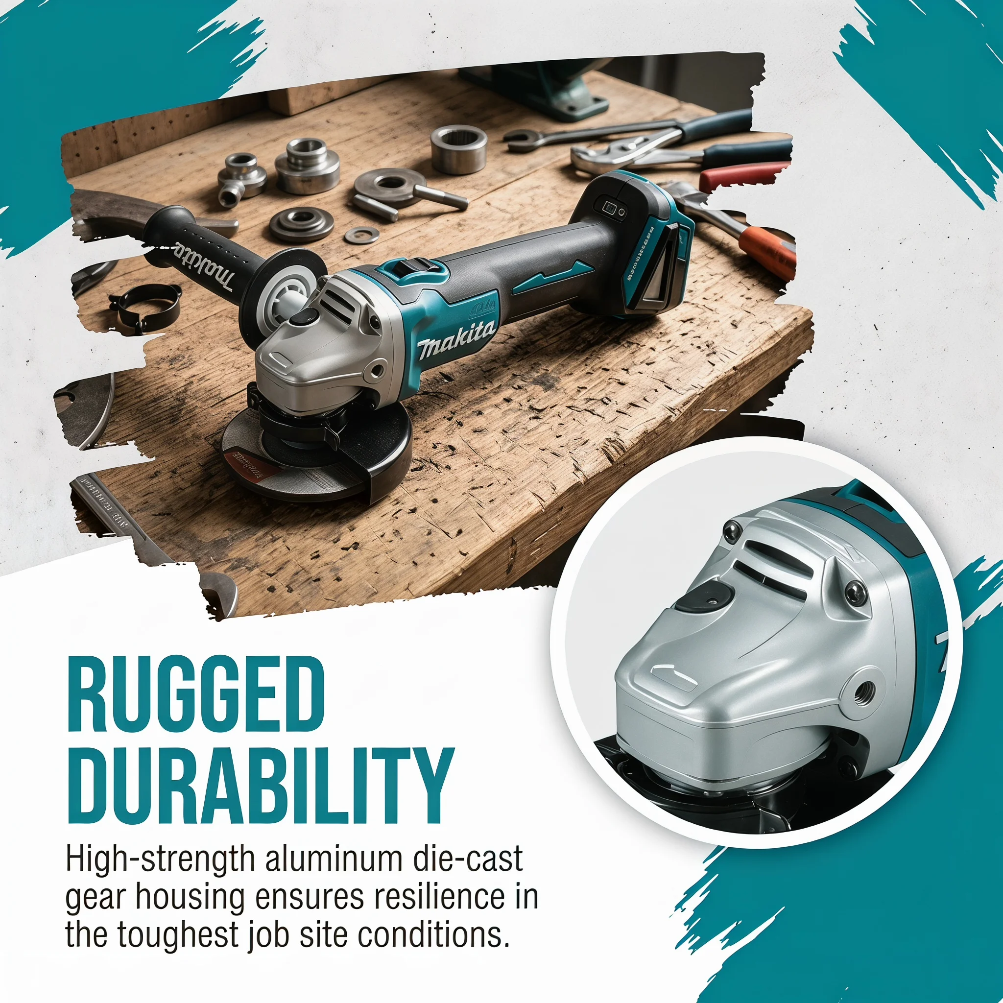 เครื่องเจียรไฟฟ้าไร้แปรงถ่าน M - Brushless Angle Grinder Battery Powered บทวิจารณ์และราคา