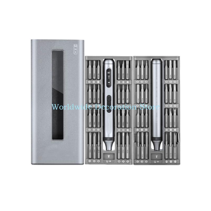 Q39b 50 in 1 ไขควงชุดไขควงไขคว - Electric Screwdriver Rechargeable Usb บทวิจารณ์และราคา